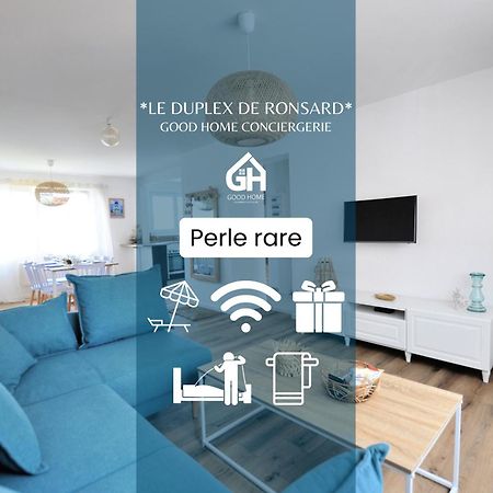 *Le Duplex De Ronsard*Plage Et Centre-Ville Dunkirk Екстер'єр фото