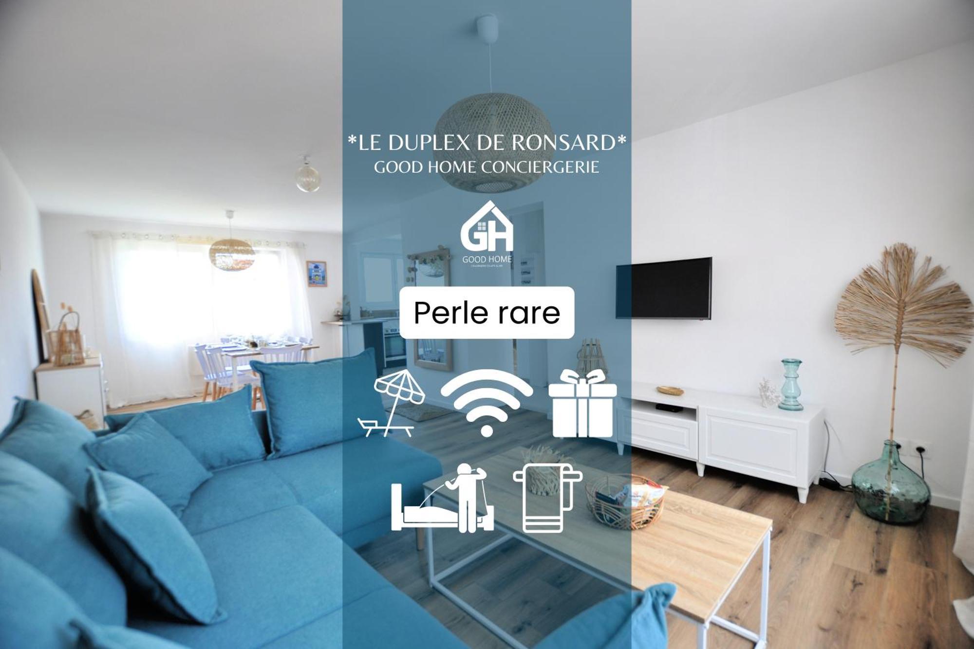 *Le Duplex De Ronsard*Plage Et Centre-Ville Dunkirk Екстер'єр фото