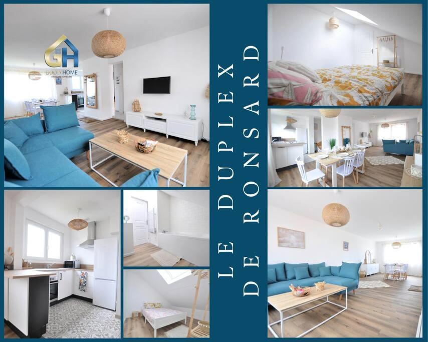 *Le Duplex De Ronsard*Plage Et Centre-Ville Dunkirk Екстер'єр фото